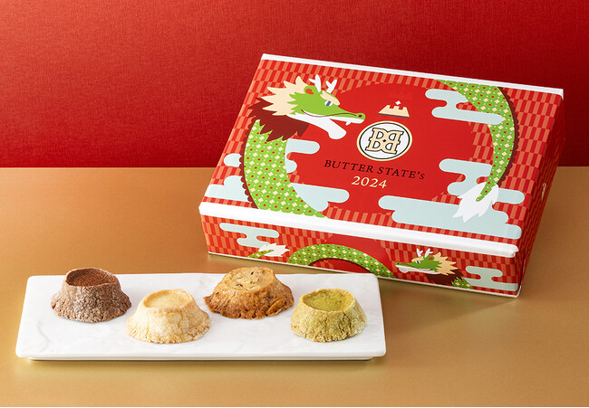 【バターステイツ】新年の縁起を祝う＜たつどし＞パッケージが期間限定で登場！