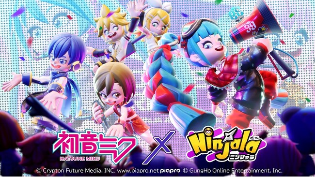【ニンジャラ】バーチャル・シンガー「初音ミク」たちとのコラボ第2弾が本日より開始！