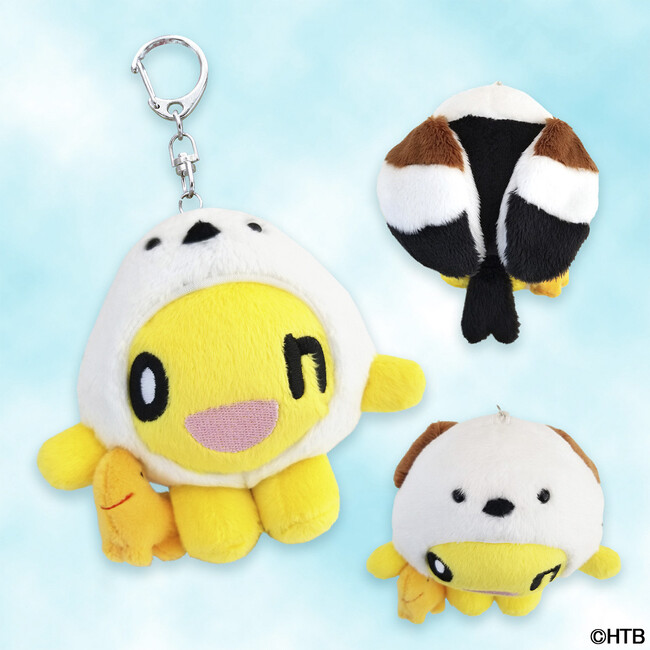 【北海道限定】onちゃんグッズ！シマエナガに変身？マスコットキーホルダー