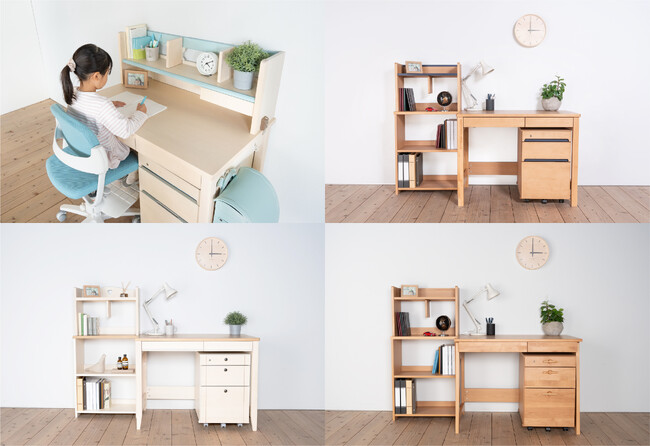 イトーキ、人気の学習机３シリーズで新モデルを発売