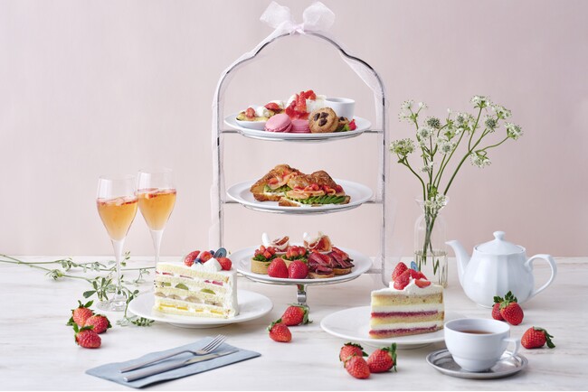 【RITUEL CAFE（リチュエル カフェ）】甘しょっぱさが癖になる「いちごづくしのアフタヌーンティーセット」2023年12月26日（火）から提供開始