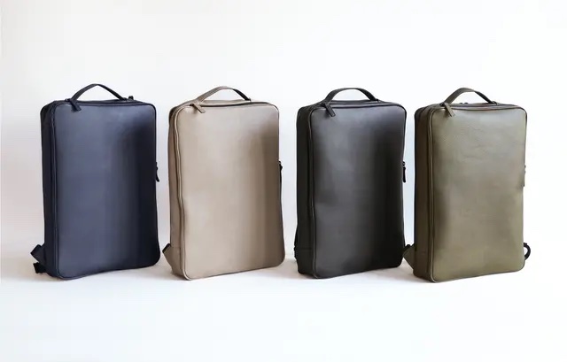 バックの中身迷子問題を解決、厚さ7cmの2階建て本革リュック「il modo SQUAIR」が新登場