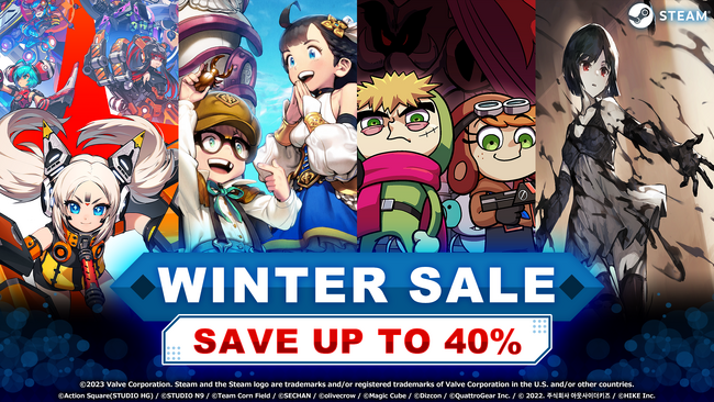 最大40％OFFも！Steamウィンターセールで8タイトルがお得に買える！