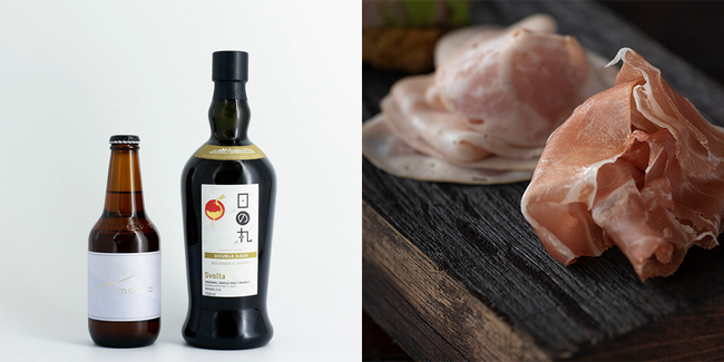 常陸野ネストビールと日の丸ウイスキー、注目のイタリアン「malca(マルカ)」とコラボレーション