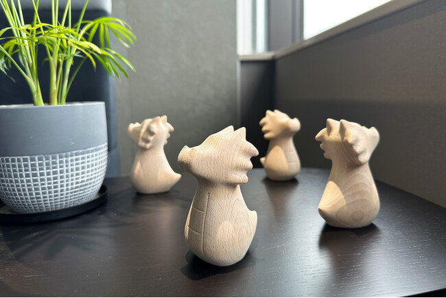 家具端材から生まれた干支オブジェ「fukune-辰-」、限定販売開始