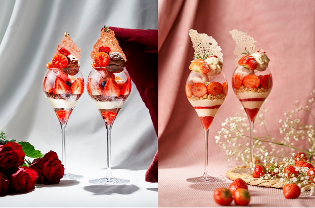 【ウェスティン都ホテル京都】甘酸っぱい旬のいちごを贅沢に使用　Stylish & Sweetな2種のいちごパフェを販売
