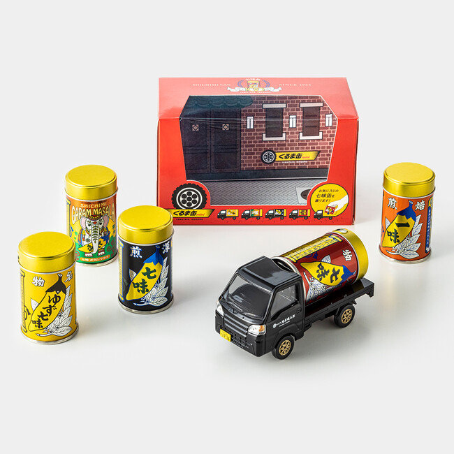 七味缶、誕生100 周年！元日より記念商品を販売いたします。