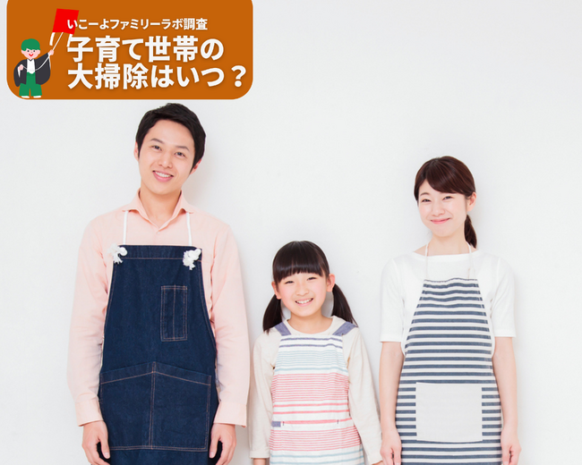 【いこーよファミリーラボ調査】2023年　年末の大掃除は12月30日（土曜日）が最多！　超短時間＆やらない派も増加中！？