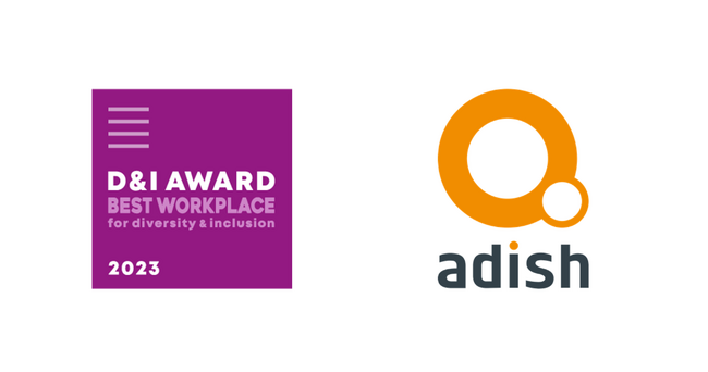 アディッシュ、D&I推進ロールモデル企業を表彰する「D&I AWARD 2023」の最上位ランク「ベストワークプレイス」に2度目の認定