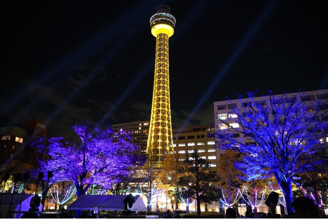 「夜にあらわれる光の横浜〈ヨルノヨ2023〉」開催中！「イルミーヌ・ヨコハマ」カウントダウンイベントや、コラボ企画を追加発表！
