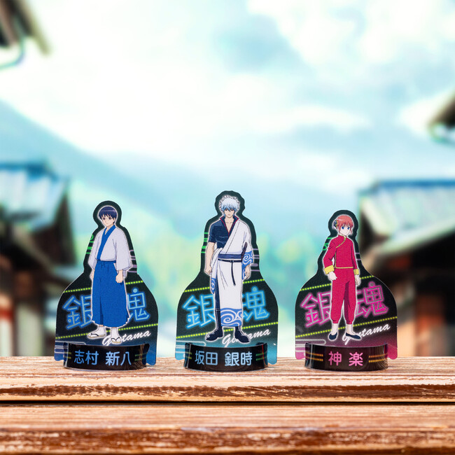 アニメ「銀魂」からコレクションアイテムぷちスタンドディスプレイが登場！プレミアムバンダイにてBOX発売開始！