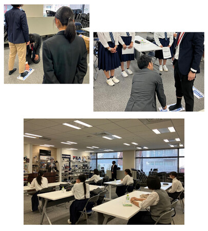 キャリア教育推進の一環として、中学生、高校生を対象に企業訪問学習プログラムを実施いたしました。