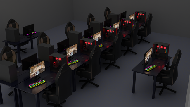 iU eスポーツ戦略の第二弾として2024年4月に「eスポーツルーム」を設置！
