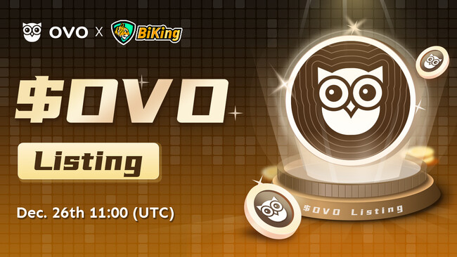 OVO.SPACE×BiKing提携発表！＄OVOを新興勢力のBiking（ビーキング）に上場させる戦略的目標とその狙いとは？