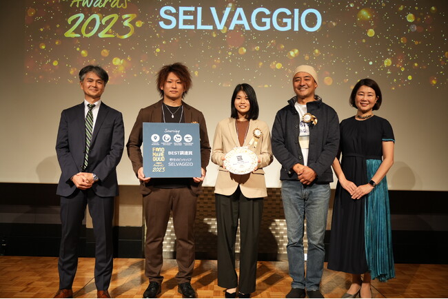 「野生のピッツェリアSELVAGGIO」が「FOOD MADE GOOD Japan Awards 2023」において調達部門最高位「BEST調達賞」を受賞しました。