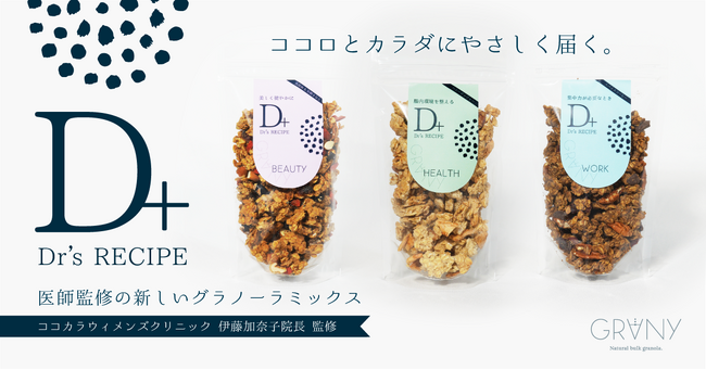 GRANYより医師監修の新商品ラインナップ発売！