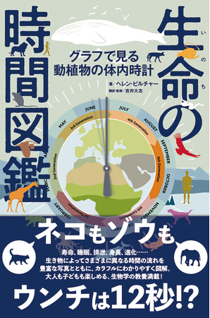 大人も子どもも楽しめる、生物学の教養満載！　『生命（いのち）の時間図鑑』1月発売