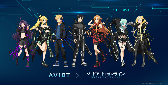 AVIOT ×『ソードアート・オンライン』の完全ワイヤレスイヤホンが発売決定！本日12月26日(火)より予約開始