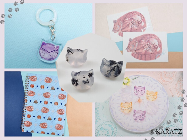 【ベネッセコーポレーション主催「ねこのきもちマルシェ」に宝石専門店KARATZ（カラッツ）が出展】猫カット宝石や色鉛筆画家安部祐一朗氏とのコラボグッズが入った宝石くじなどを販売！