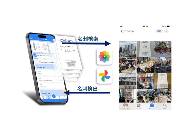 ユーソナー、スマホの写真アプリから名刺を自動検出するプログラムで特許を取得