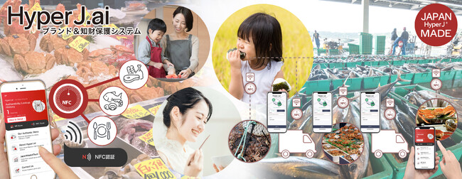 リーガルテックグループJAPAN MADE社、ブロックチェーン技術を用いたブランド＆知財保護システム「HyperJ.ai」でフード業界における食品偽造問題、安全性の課題をトレーサビリティ機能で解決