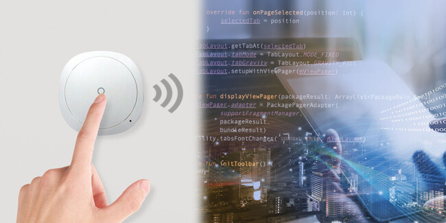 ボタンプッシュを知らせるアドバタイズデータフォーマット資料の提供を開始