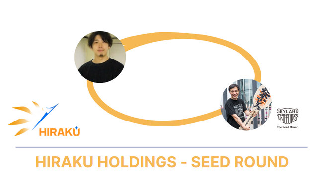 Skyland Ventures、ローカルの障害者雇用支援を目指すHIRAKUの総額1.5億円の資金調達ラウンドに共同リードインベスターとして出資