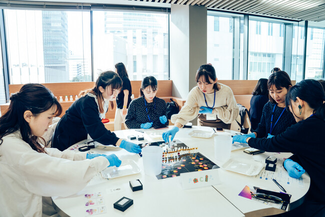 資生堂オープンイノベーションプログラムの展示イベントfibona Open Lab 2023が開催