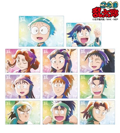 『忍たま乱太郎』のトレーディング Ani-Art aqua label 第1弾 アクリルカード ver.Aなどの受注を開始！！アニメ・漫画のオリジナルグッズを販売する「AMNIBUS」にて
