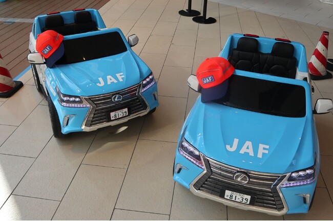 【JAF東京】ららぽーと豊洲でJAFキッズサービスカーに乗ろう