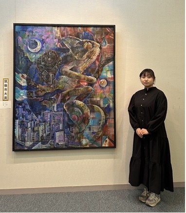 教育学部美術科の学生が第43回筑後市美術展(全国公募)筑後市大賞【最高賞】を受賞!