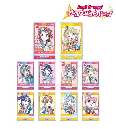 『バンドリ！ ガールズバンドパーティ！』のトレーディング Ani-Art 第5弾 アクリルスタンドなどの受注を開始！！アニメ・漫画のオリジナルグッズを販売する「AMNIBUS」にて