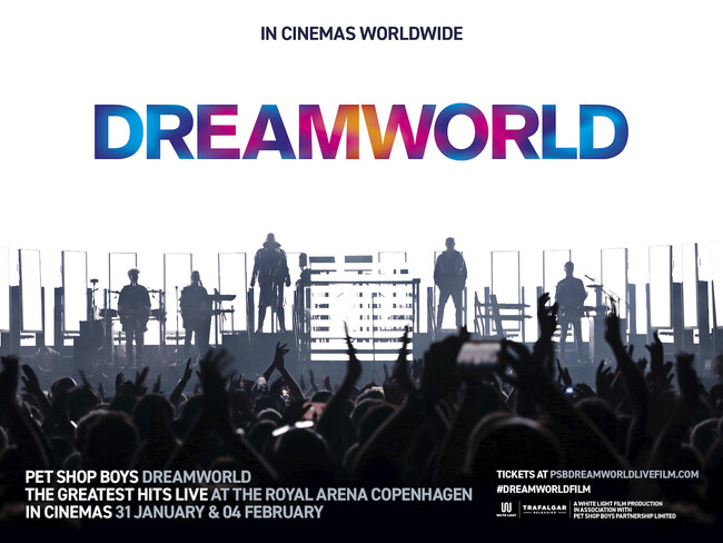 『ペット・ショップ・ボーイズ・ドリームワールドTHE GREATEST HITS LIVE AT THE ROYAL ARENA COPENHAGEN』1/31(水)日本劇場公開に向け、予告編が完成！