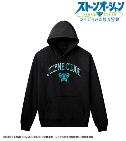 アニメ「ジョジョの奇妙な冒険 ストーンオーシャン」の箔プリントパーカー、箔プリントTシャツなどの受注を開始！！アニメ・漫画のオリジナルグッズを販売する「AMNIBUS」にて