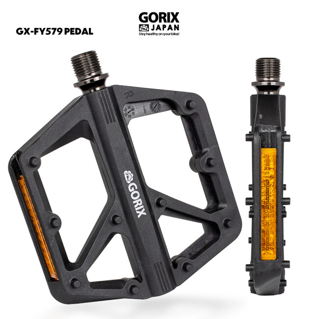 【新商品】自転車パーツブランド「GORIX」から、フラットペダル(GX-FY579)が新発売!!