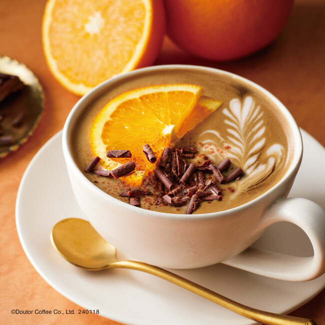 華やかに柑橘香る「ショコラオランジュラテ」と朝限定サンド「ツナタプナード＆スクランブルエッグ」　エクセルシオール カフェで1月1８日より発売