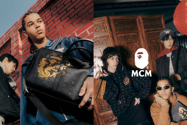 A BATHING APE(R)︎ × MCM