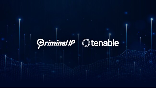 Criminal IP, 米 Tenableの脆弱性管理ソリューションにCTIデータを連動