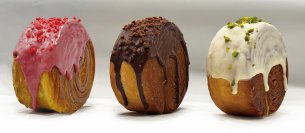 JACK IN THE DONUTS、クロワッサンをアレンジした新食感のニューヨークロールドーナツ3種を1月10日発売