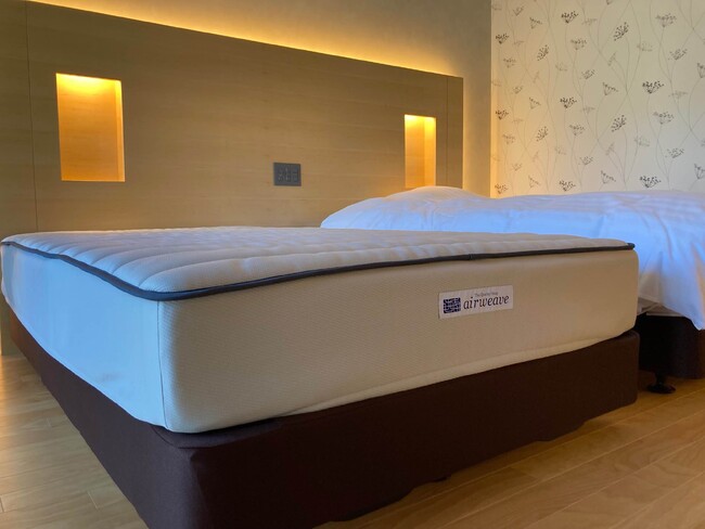 由布院 玉の湯の新館全室にエアウィーヴ