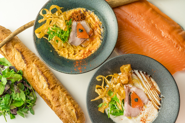 【関西初出店】東京で人気のフレンチラーメン姉妹店！「サーモンnoodle（ヌードル）京都 伏見稲荷店」が2024年1月10日京都・伏見にオープン！