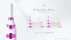 ラグジュアリーシャンパン“ANGEL CHAMPAGNE”がバレンタイン限定商品『ANGEL CHAMPAGNE NV Brut Rose White -VALENTINE EDITION-』の販売を発表！