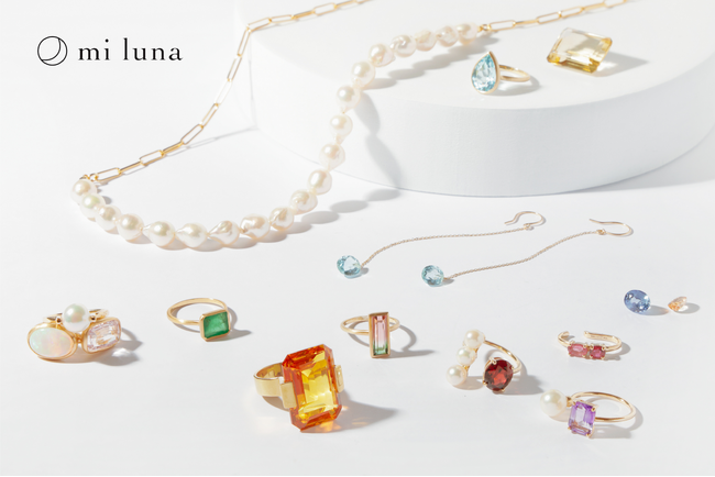 長辺2.5センチ以上の天然石＜超＞特大ルースも！カスタムリングが作れる期間限定mi luna POP UP STORE