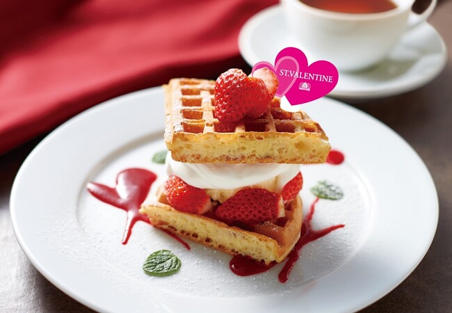 甘いスイーツに心癒されるひとときを★カフェモロゾフよりバレンタインメニューが登場