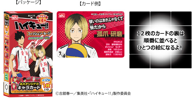 大人気アニメ『ハイキュー!!』のフィッシュソーセージ第4弾を発売！