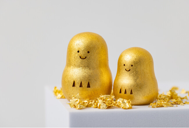 純金箔のダルマ！神棚ストア「かみさまとおうちで」数量限定発売。