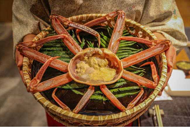 【京都 幻の間人ガニ】10種類の蟹味噌料理を、間人温泉 炭平が2024年1月からご提供開始。
