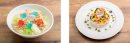 ▲まるで琥珀糖！キラキララーメン／▲ネギトロ！味付けのりを散らした寿司ケーキ