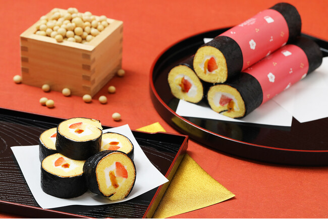 “なめらかプリンブーム”の火付け役「パステル（PASTEL）」節分スイーツ『恵方ロール』