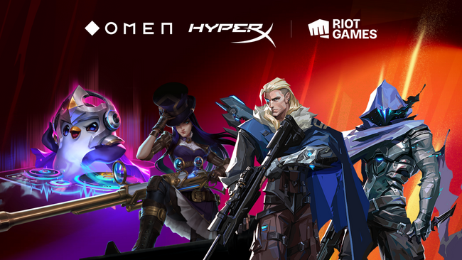 ライアットゲームズがゲーミングブランドのOMENおよびHyperXと画期的なグローバルパートナーシップを締結